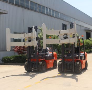 Kabina dizel viljuškara sa jarbolom kontejnera